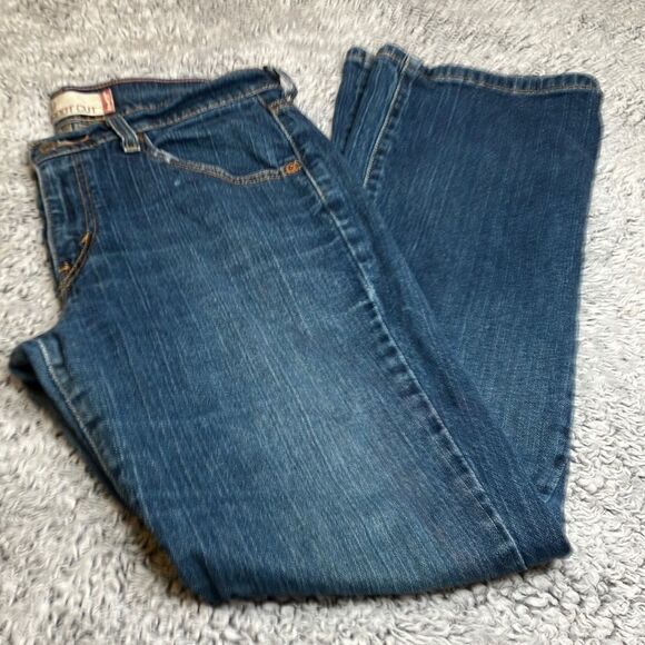 LEVI’s 515 Bootcut Unisex Jeans Sz 8 - Picture 1 of 10